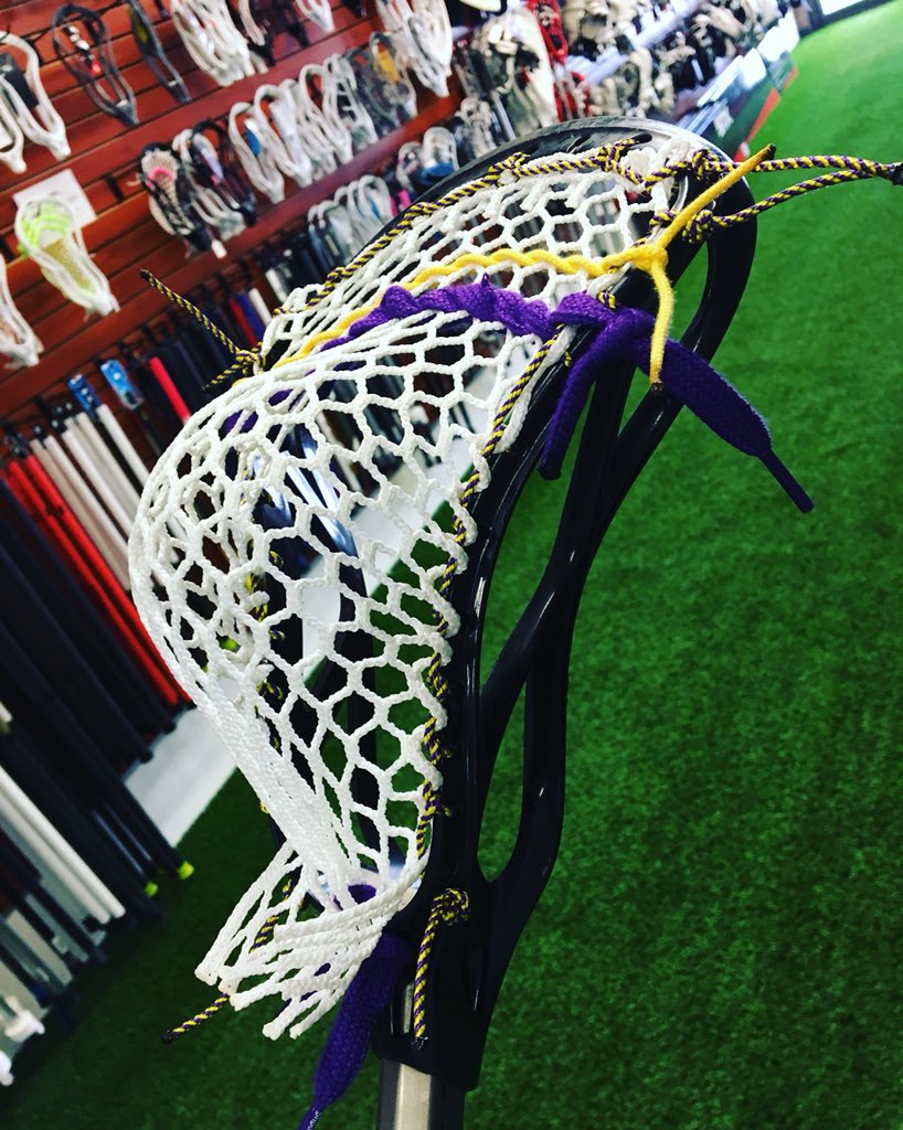 KC_LacrosseShop's tweet photo. Fresh coaches stick!! Will make his players want a NEW #stringjob #freshlook #coachesnewspoon #lacrosse #laxgear #newgear https://t.co/RnUMZmuXIR