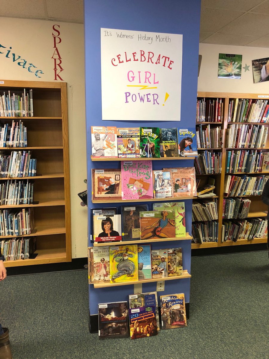 DLPublicSchools's tweet photo. Come to Rossman Library to celebrate Women's History Month! #WomensHistoryMonth2018 https://t.co/FDnBB1tETQ