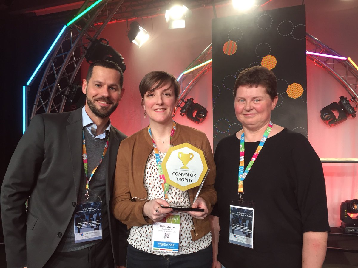 VilleArras's tweet photo. C’est fait ! La Ville d’ #Arras vient de remporter le Prix du Jury 2018 du #CEOD2018 avec sa réponse à « l’attaque » de Burger King (voir ci-dessous) ! 

Jolie récompense 😊 https://t.co/NOZoJ3aa9M