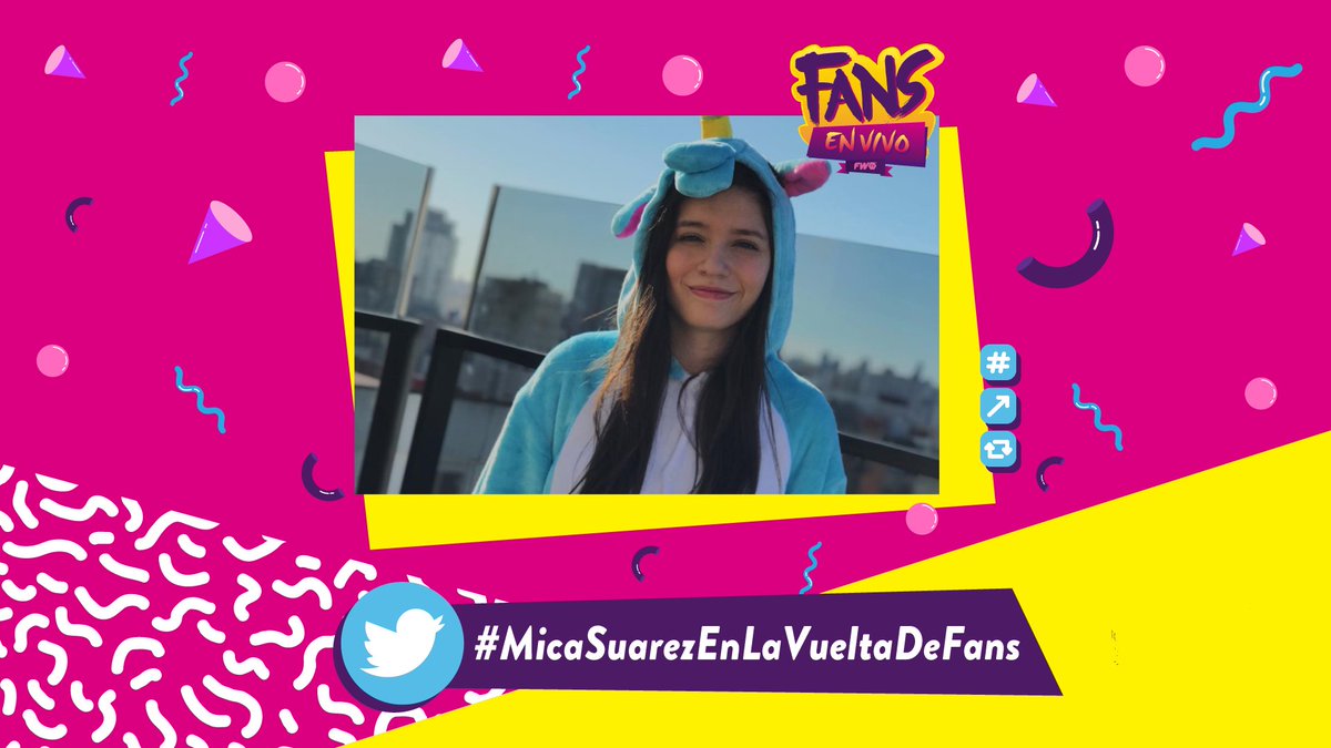 fansenfwtv's tweet image. ♥️ Mandá tus preguntas para @MicaSuarez12 que te las contesta en el primer programa del año de #FansEnVivo 🔥
Hacelo con el hash #MicaSuarezEnLaVueltaDeFans 💣