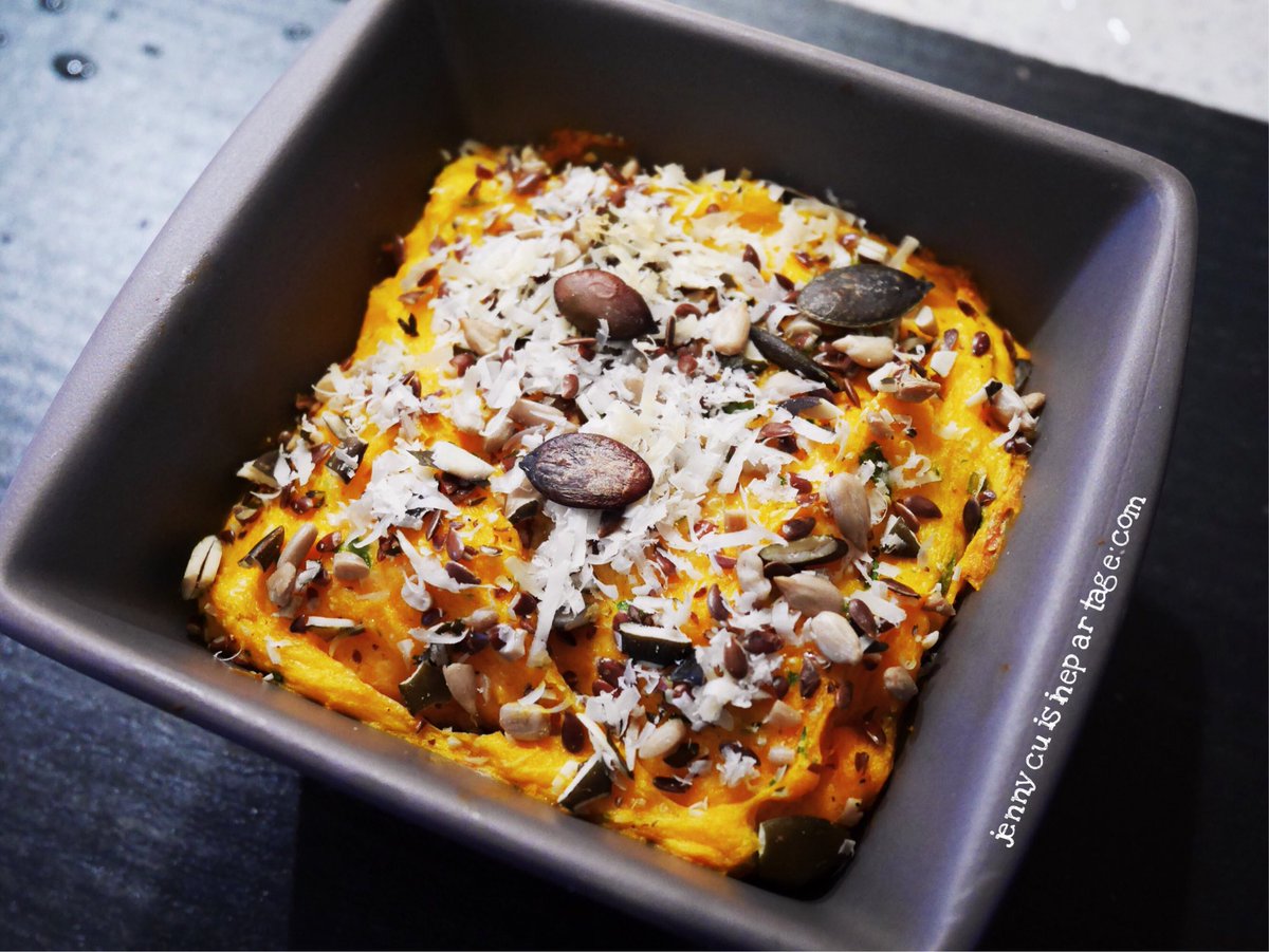 Des fibres et des vitamines cela vous dit ?🙄
Vous inquiétez pas, il y a de la gourmandise et de la couleur aussi ... Avec un appétissant gratin de courge muscade au parmesan et graines😋
#courge #parmesan #gourmandise 
jennycuisinepartage.com/2018/03/20/gra…