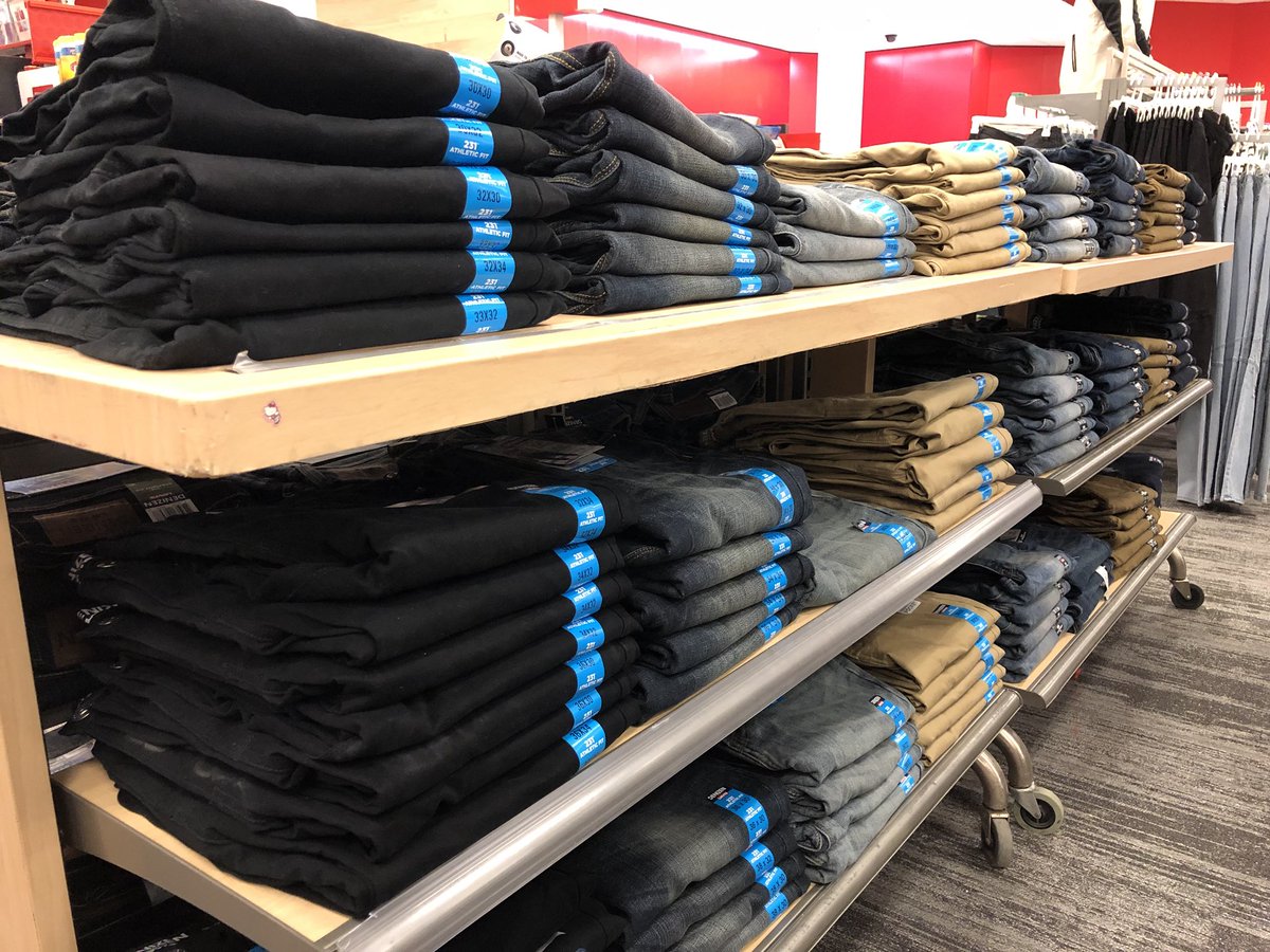 TGTBrandon's tweet photo. Implementing #BASICS in our brand new Men’s floorpad with the remodel team!! 💪🏼 #thosedenimfolds https://t.co/PfaMvTD1Ur