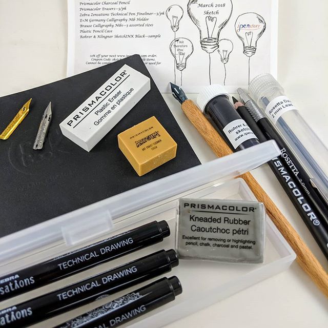 mjelson's tweet photo. March @ipenstore #ipenbox "Sketch" https://t.co/1CWTougYPW https://t.co/IMrp7GmI8d