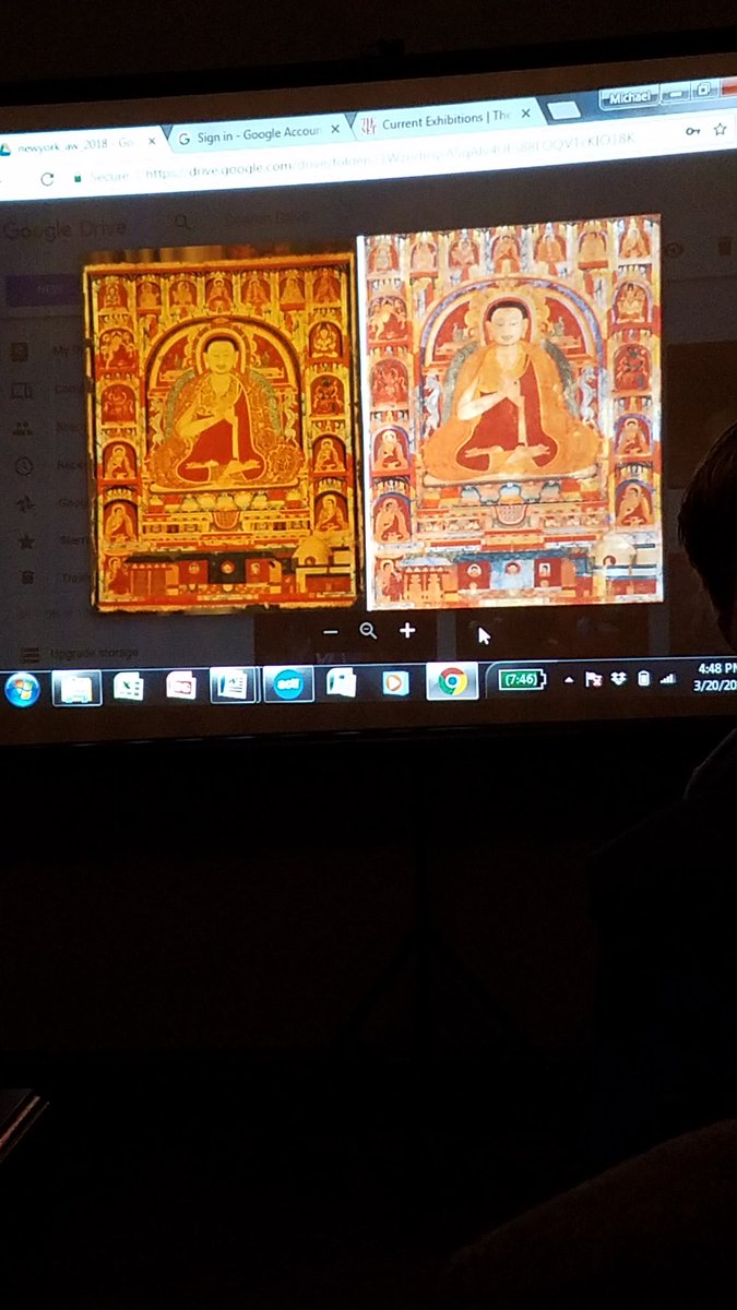 mollystarkdean's tweet image. Restored Asian art #AsiaWeek