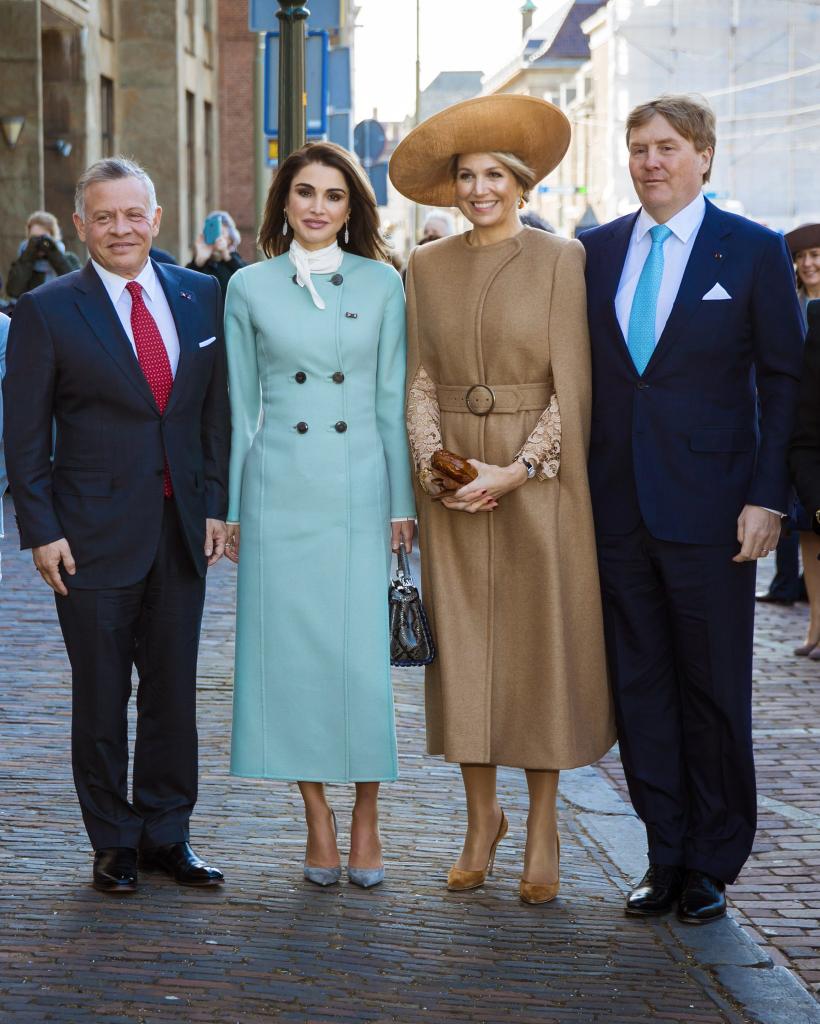 MalamMBs_Daily's tweet image. Their Majesties King Willem-Alexander &amp;amp; Queen Maxima of the Netherlands with King Abdullah &amp;amp; Queen Rania of Jordan. #RoyalVisitNetherlands
