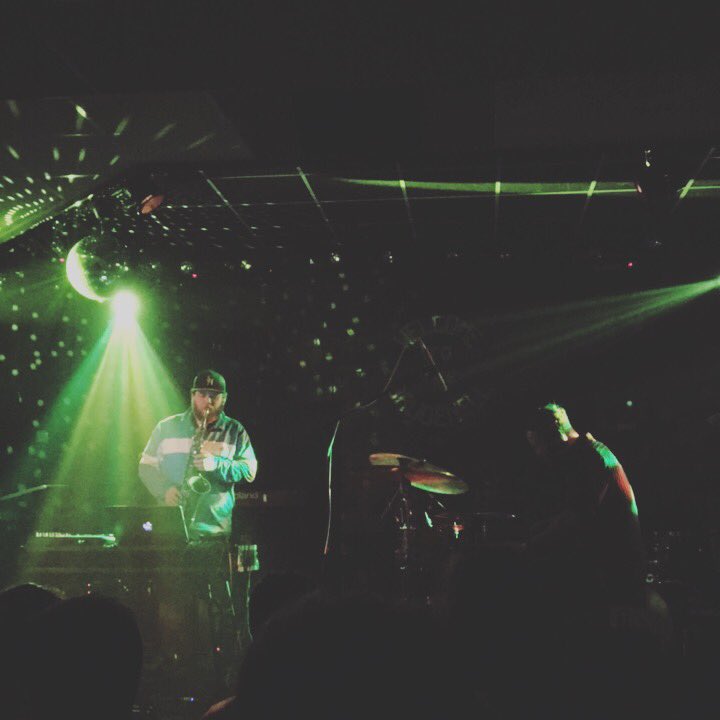 bandonthewall's tweet photo. .@Skeltrmusic creating some early vibes @Nath_Brudenell! #skeltr #knower https://t.co/wVjirWLiLx