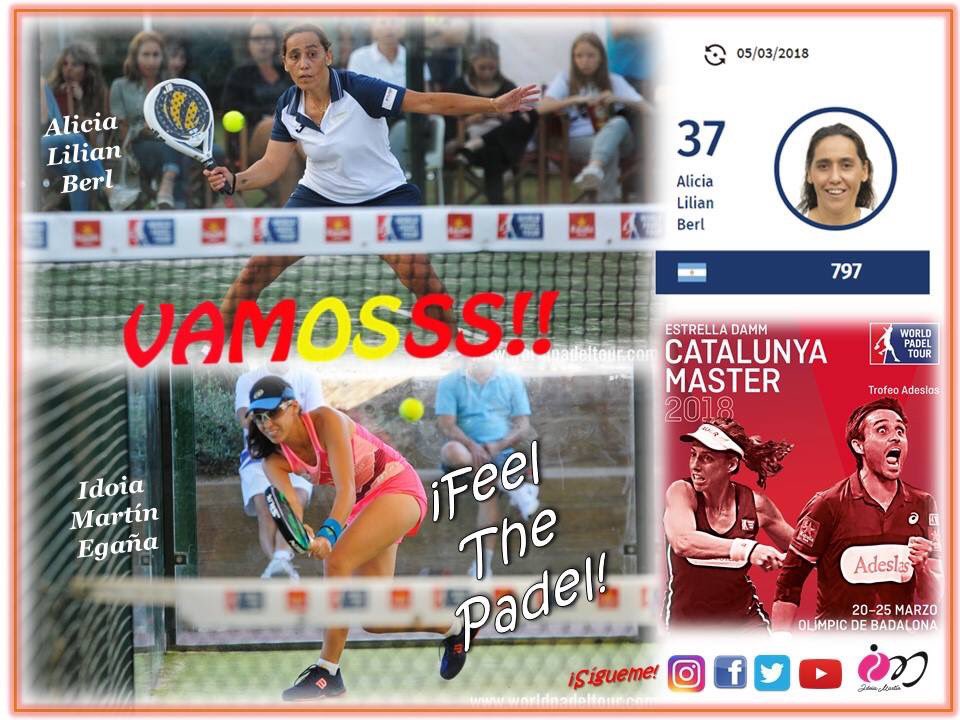 Con <a href="/AliciaBerl/">Alicia Berl</a> en #WPTCatalunyaMaster y <a href="/PadelCV/">Federación de Pádel de la Comunitat Valenciana</a> <a href="/Siuxpadel_es/">SIUX</a> <a href="/bullpadelsport/">Bullpadel</a> <a href="/WilsonPadelES/">Wilson Padel</a> @Formacionsinbar y <a href="/AngelRuizMunoz/">Angel Ruiz Muñoz</a> y <a href="/juanclorente/">Juan Carlos Lorente</a>  @Vamooosss!!