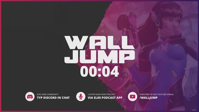 WallJump_NL's tweet photo. We streamen Overwatch op Twitch! Come join @ https://t.co/T7JDo950po #walljumpstream https://t.co/Zyp7l7Z995