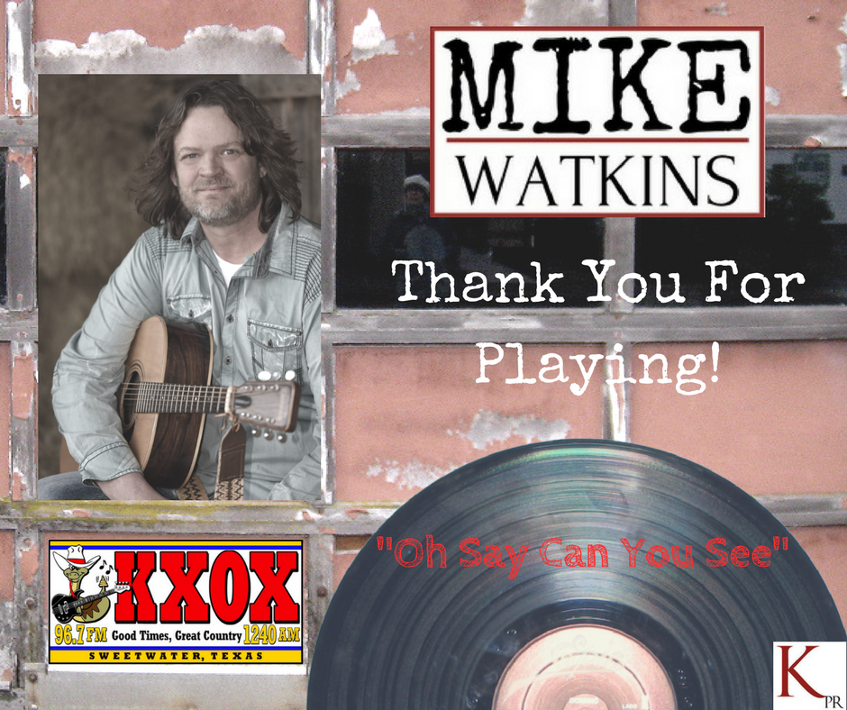 michaeldomusic's tweet photo. So blessed! Thanks for playing! And thank YOU for listening! #KIBS #KXOX #NewMusic #CountryMusicFreaks https://t.co/x9UsomUKLq
