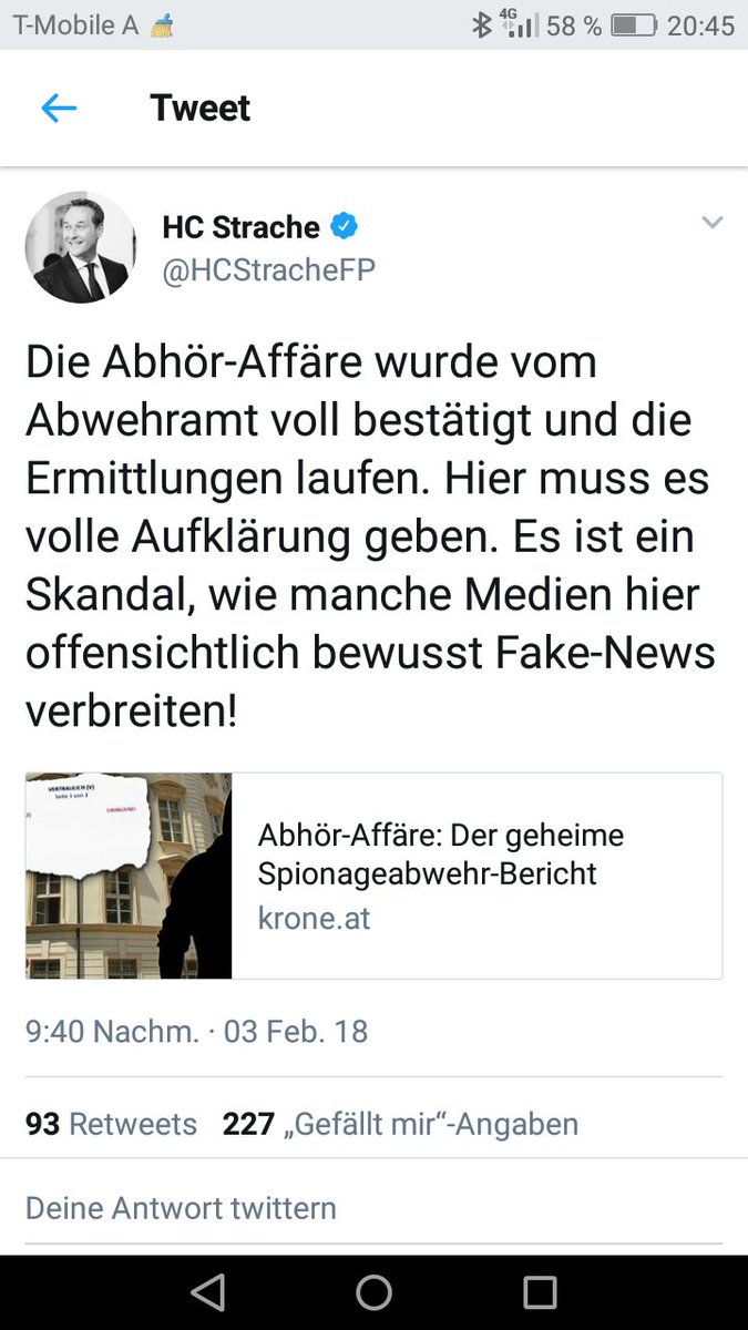 Nicht jede #Affäre ist ein #fakeNews #Skandal. #HC