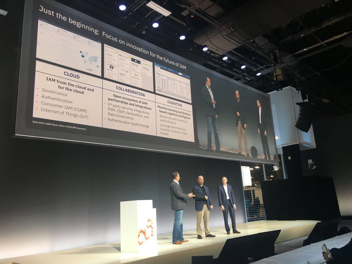 bioconnect's tweet image. Listening to a great talk on &quot;Silent Security: The best Identity and Access Management is the kind you don’t know is there&quot; from @jasenmeece, Dustin Hoff &amp;amp; Patrick Wardrop (and also spotting #BioConnectID on the @IBMSecurity #AppExchange in the slide deck 👍) #Think2018