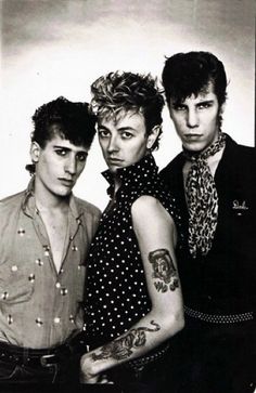 Run Away Boys! Sorry, Runaway Boys. Stray Cats sounding v. cool.
Happy Skin Slappy Birthday To Slim Jim Phantom 