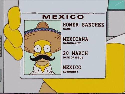 elyocko's tweet photo. @CanalFox_la #SimpsonMillas hoy es dia de Homero Sanchez https://t.co/CsqPSJn2Py