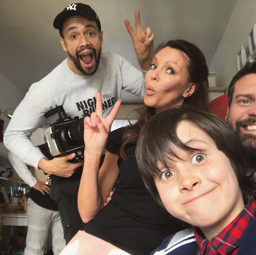 filmproducer007's tweet photo. leonlopezOn set #directing these beuts! My new feature film for @eleganceproductions1 @fitdfilmscic last day filming of week 1! #TransVisabilty #TransAwareness https://t.co/MVzApKHIQb