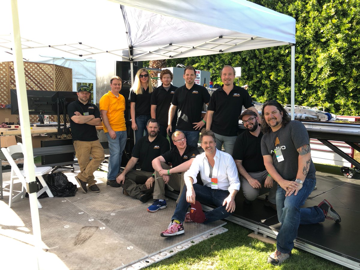 ArrivoLoop's tweet image. #Arrivo team representing at #MARS2018.