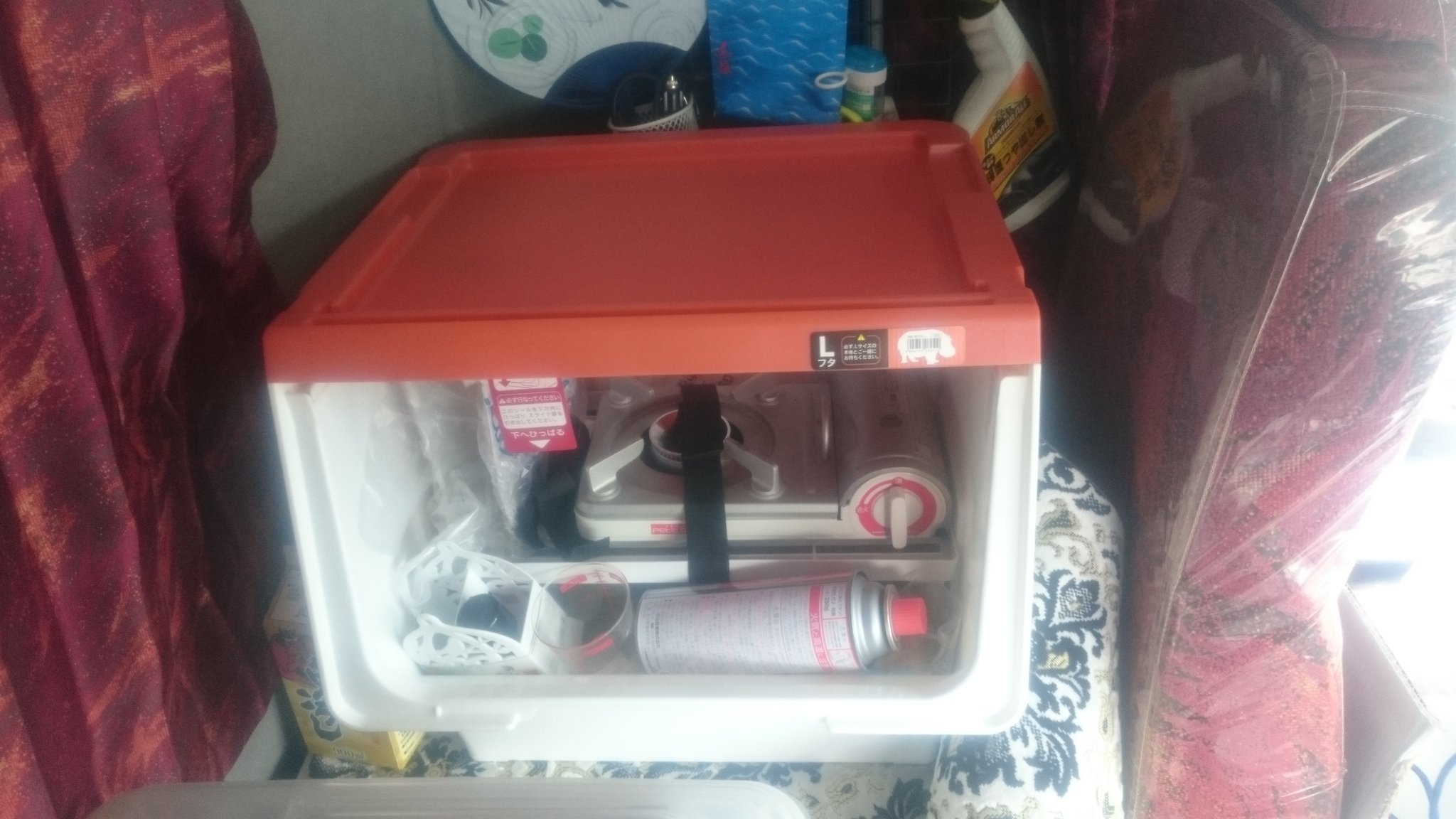 独楽鼠 No Twitter 長距離ドライバーの必需品 タケルくん 車載炊飯器 と ミニコンロ 冷蔵庫まで載せると肥る トラックスナップ 長距離ドライバー タケルくん 車中泊