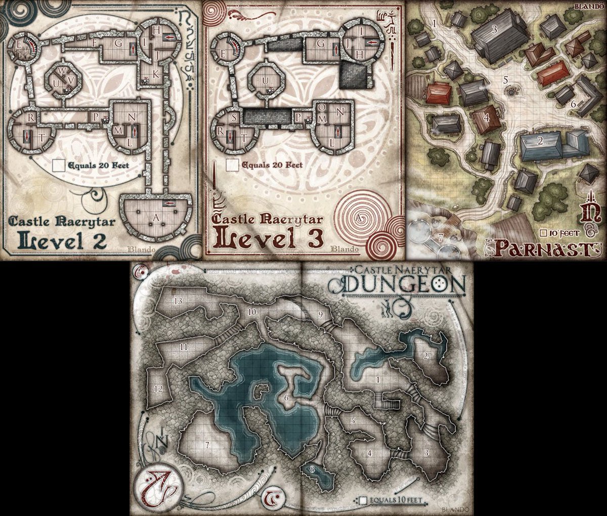 Horde Of The Dragon Queen Maps