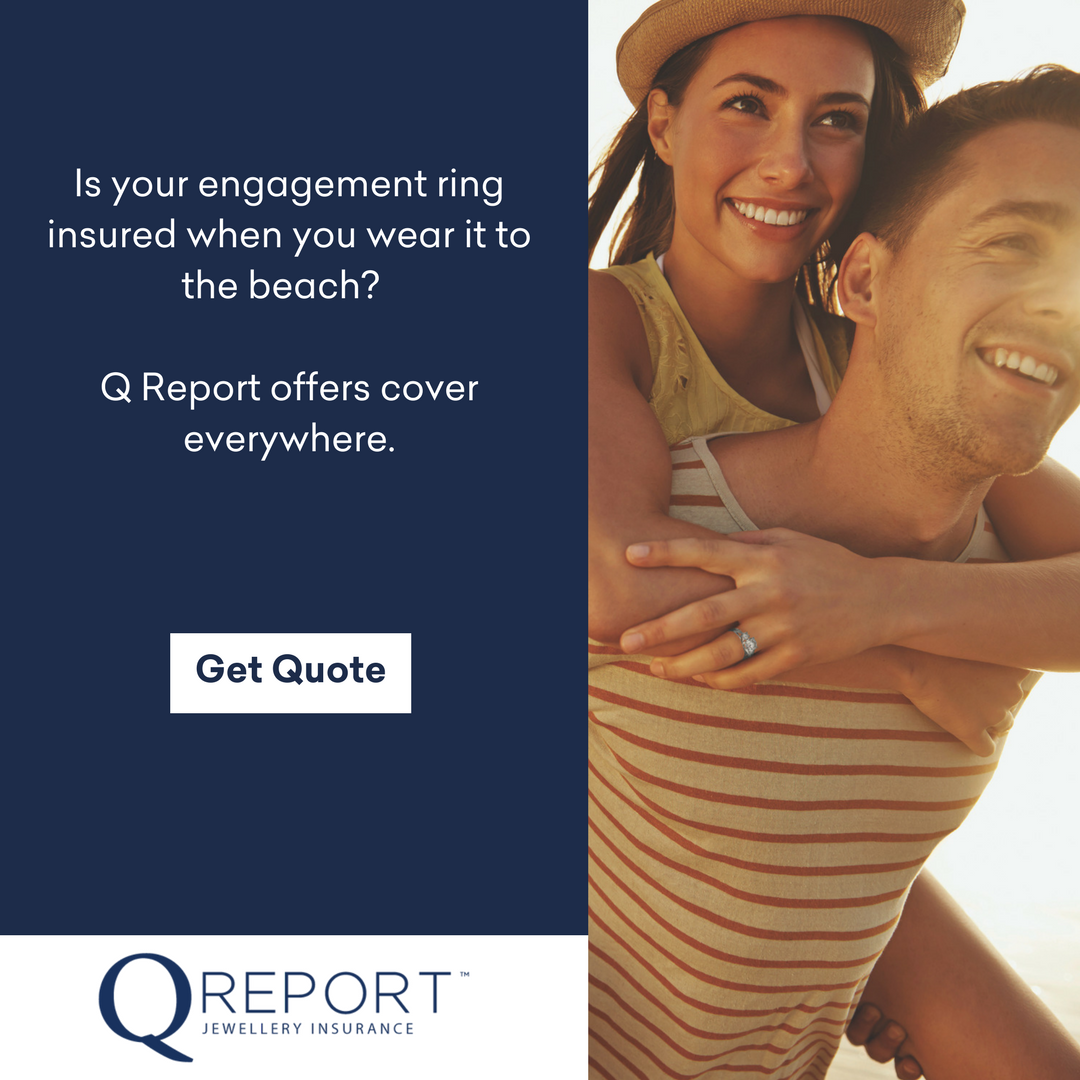QReport's tweet image. Q Report offers you coverage no matter where you are and what you do. So just be yourself. #Qreport #BeYourself #JewelleryInsurance