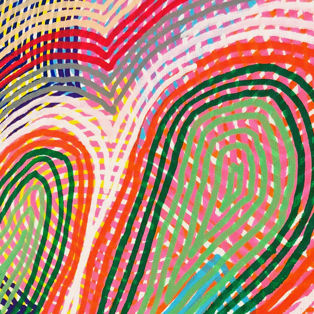 OmniaSolArt's tweet image. #painting on #16x20canvas #forsale 💯 message me if interested #lineart #moire #moiré #moireeffect #moirepattern #pattern #abstractart #abstract #abstractexpressionism #opticalillusion #opart #automaticdrawing #kineticart