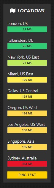 LOWMSHosting's tweet image. Ever wondered which game server location gives you the best ping? Check out our tool at low.ms/game-servers