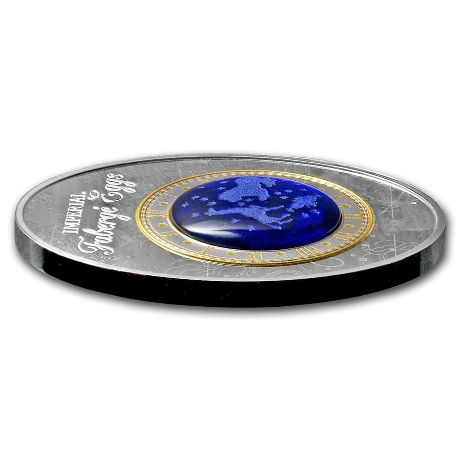 saint_marche's tweet photo. BLUE #TSAREVICH #CONSTELLATION #EGG – IMPERIAL #FABERGÉ EGGS – 2018 1.8 OZ PURE SILVER COIN – NIUE – #MINTOFPOLAND https://t.co/7MX4yVqLIc