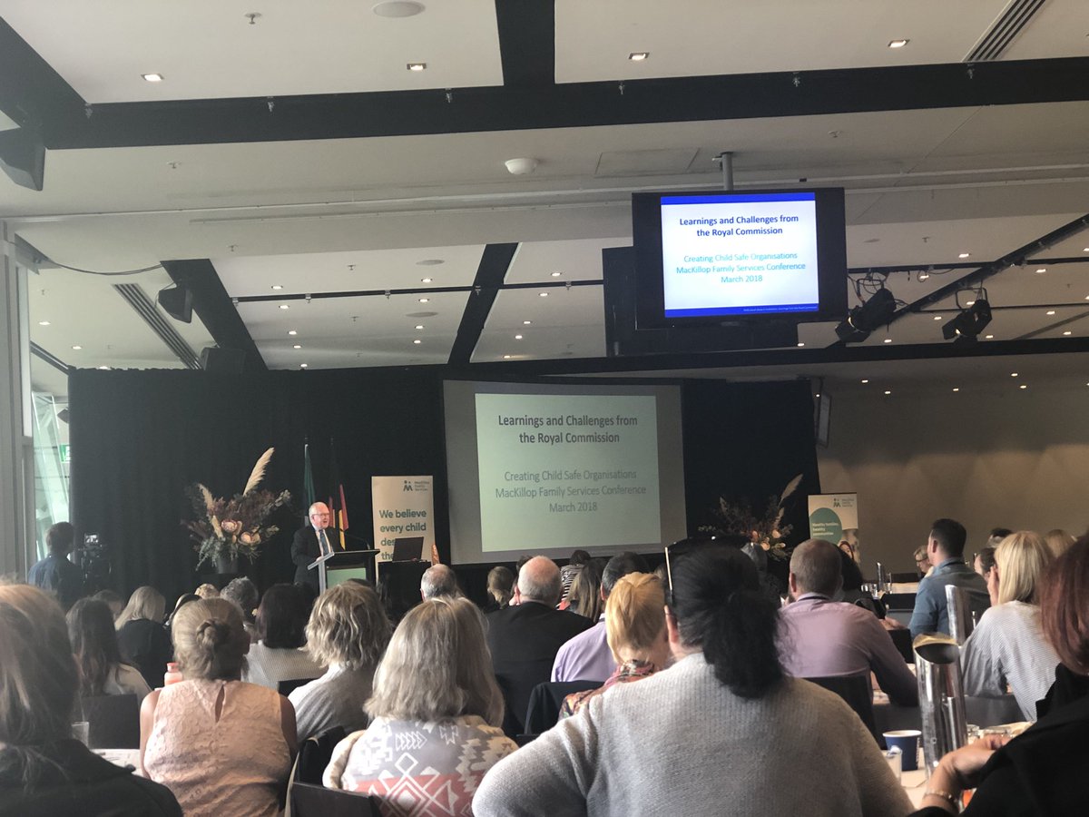 “Victoria has been the outstanding leader in child safety after the parliamentary inquiry Betrayal of Trust” Commissioner Robert Fitzgerald #childsafetyorgs <a href="/MacKillopFS/">MacKillop Family Services</a> <a href="/Moores_au/">Moores</a>