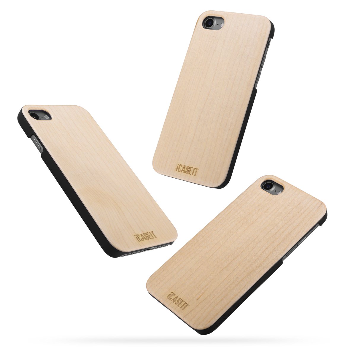 iCASEIT Wood Cases for iPhone 7/8 amzn.to/2runl1F