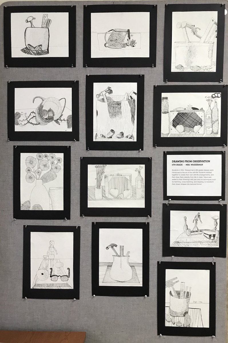 LGramarossa_ART's tweet image. Proud to display the amazing artwork create by @adonroeART and my Ss! #HowittArt #DalerArt @PrincipalPena @depierroHMS