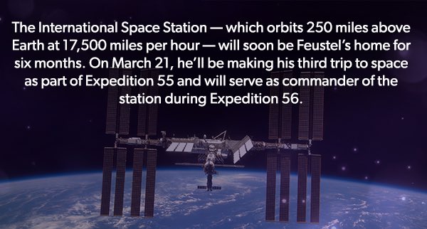 SigEpUMass's tweet photo. MA Alpha is looking forward to and wishing safe travels to @PurdueSigEps Alumnus Andrew Feustel as he heads to space tomorrow! https://t.co/Az0hp9OQVu