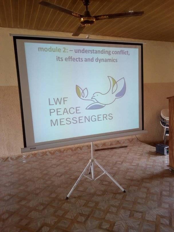 #PeaceMessengers Levi is organizing and giving a series of interfaith trainings on #PeaceBuilding with help from @lccn_church, Nigeria. Read more on this @lwfyouth program bit.ly/PeaceMessengers