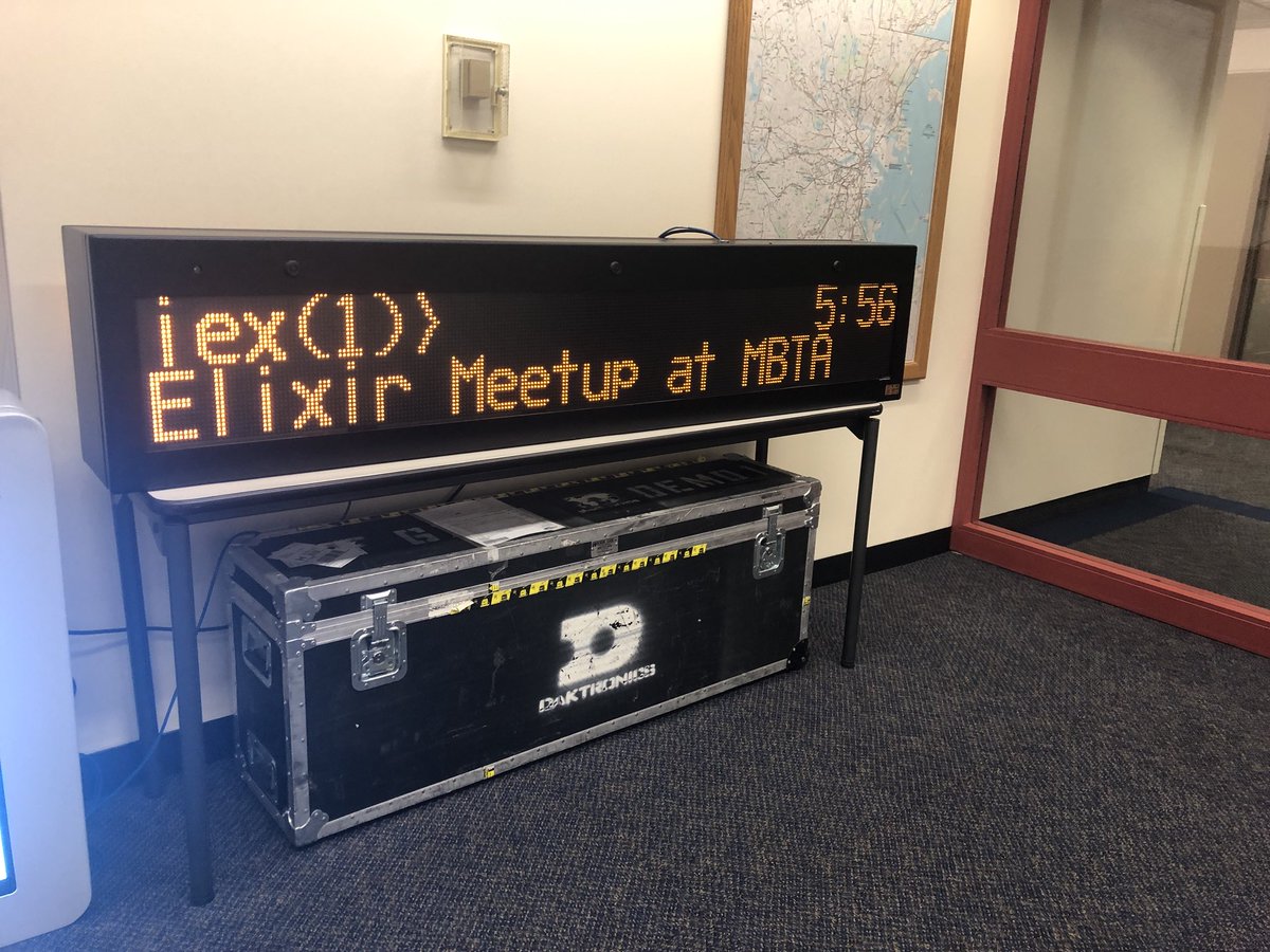 robert_beene's tweet image. Tonight we learn about GenStage from @paulswartz and how the @mbta uses it. @bostonelixir #ElixirLang