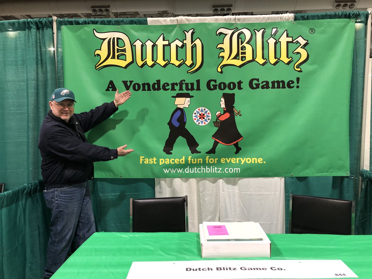 DutchBlitzGame's tweet image. Great day at the 2018 Tri-State Camp Conference!