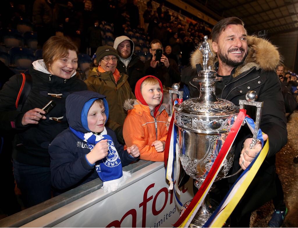 glenntamplin's tweet image. BTFC fans and players have made me so proud so so so proud 

What a night 🕺🏻🕺🏻

Fans singing and behind us for 90 minutes 🎤🎤

Players showing true heart. Determination and desire 

1st Trophy in the cabinet 🏆

COYB