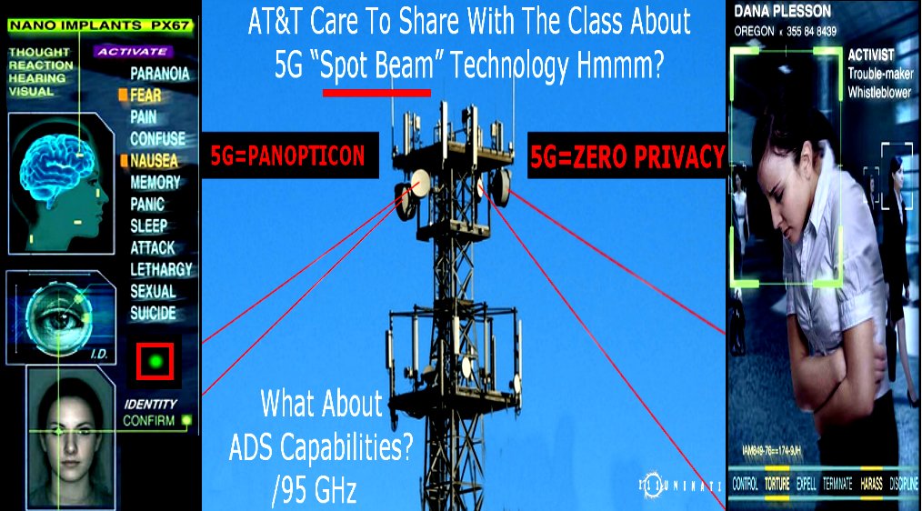 Montaqraph's tweet photo. #5G #Microwave #SpotBeam #MillimeterWaveTechnology #Panopticon #ZeroPrivacy #CellComputerTablet #SmartMeters #Q #Qanon #Pasify 5G is extremely dangerous and THEY KNOW IT, but they (Govt & Private Sector) are installing it for 100% FULL CONTROL, i.e; The Final Panopticon Microwave https://t.co/riJBawnQ0n
