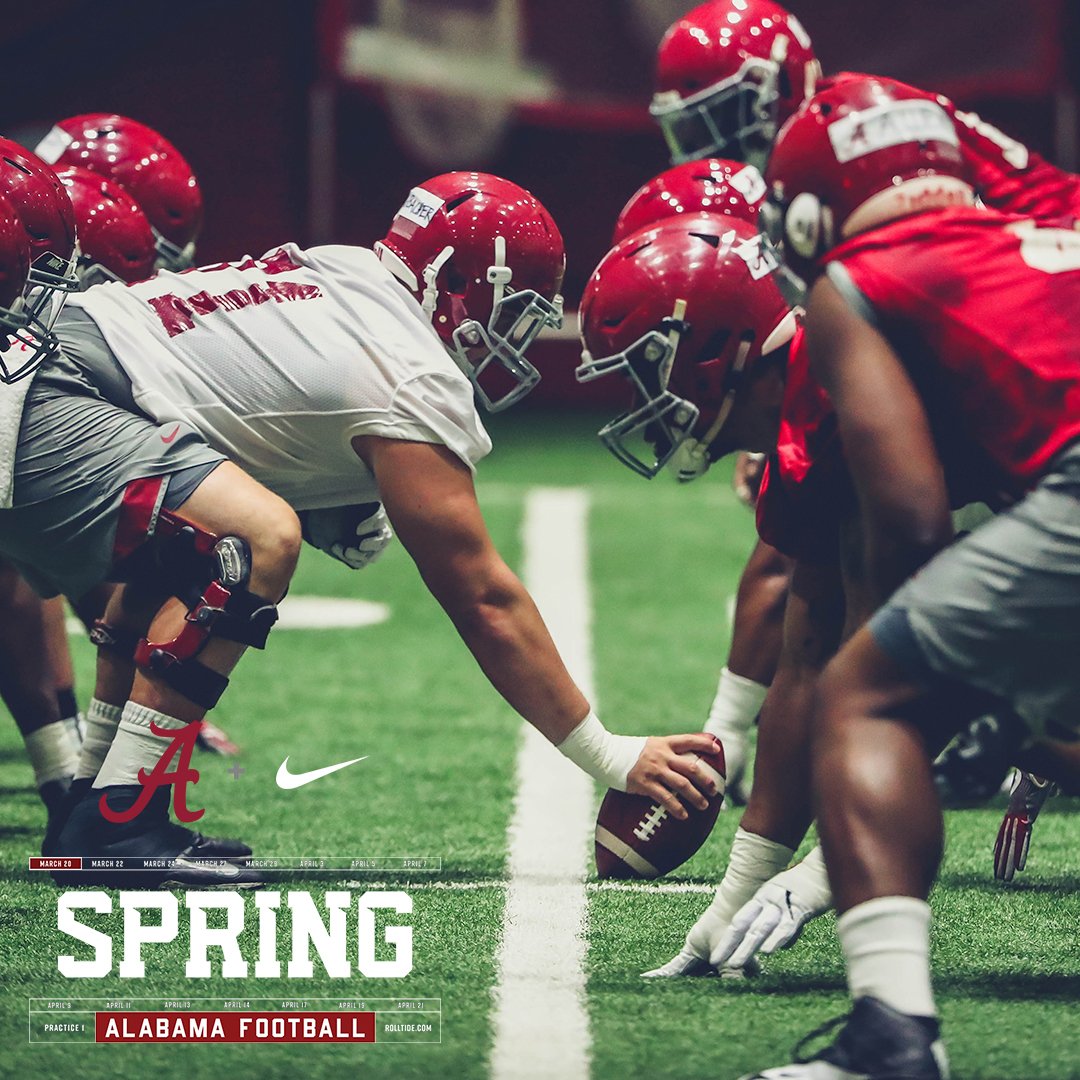AlabamaFTBL's tweet photo. New Year. New Team. Same Bama.

#OutworkYesterday
#RollTide https://t.co/lZgx7Xh9MY