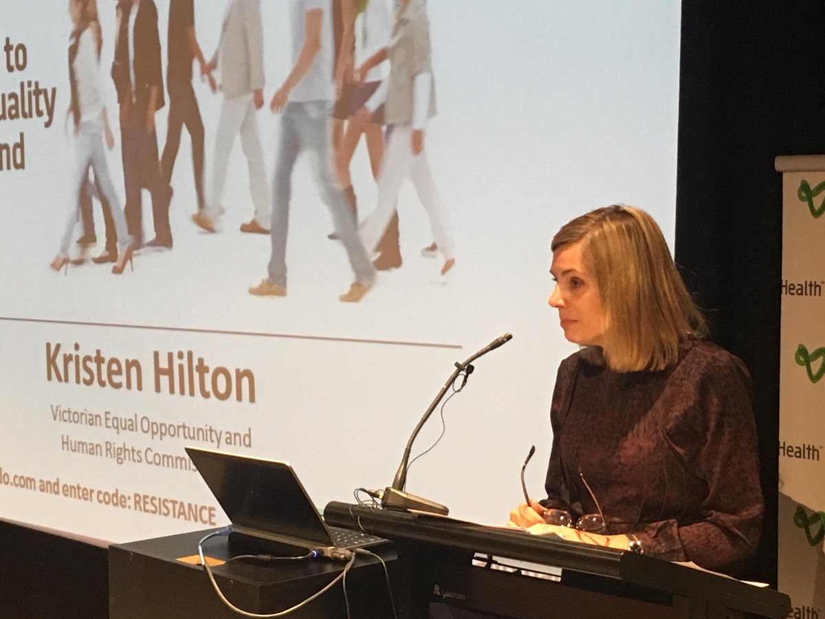 .<a href="/kristenahilton/">Kristen Hilton</a> says that since August 2017 and the start of the #metoo movement, the <a href="/VEOHRC/">VicEO+HumanRights</a> has had a 40% increase in submissions and the majority of those have been directly related to sexual harrassment