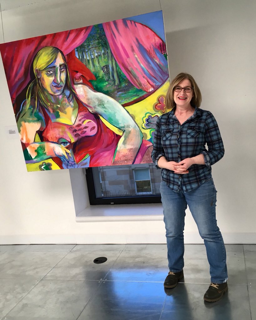 Alternative Realities by <a href="/rosemarybeaton1/">Rosemary Beaton</a> is at 9, George Sq, Glasgow until Fri 23 Mar. This space age style space, complete with painting-friendly silver floor, is a riot of virtuoso work by a mature artist at the top of her game. Great new book about Rosemary <a href="/SansomandCo/">Sansom & Company</a> too!