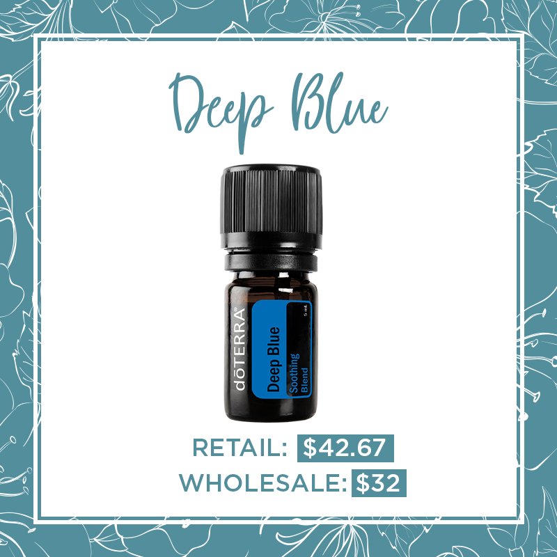 AromaClass101's tweet photo. Deep Blue Essential Oil Blend:  joint pain, sore muscles?  #deepbluetotherescue https://t.co/MOuO9Bsotf