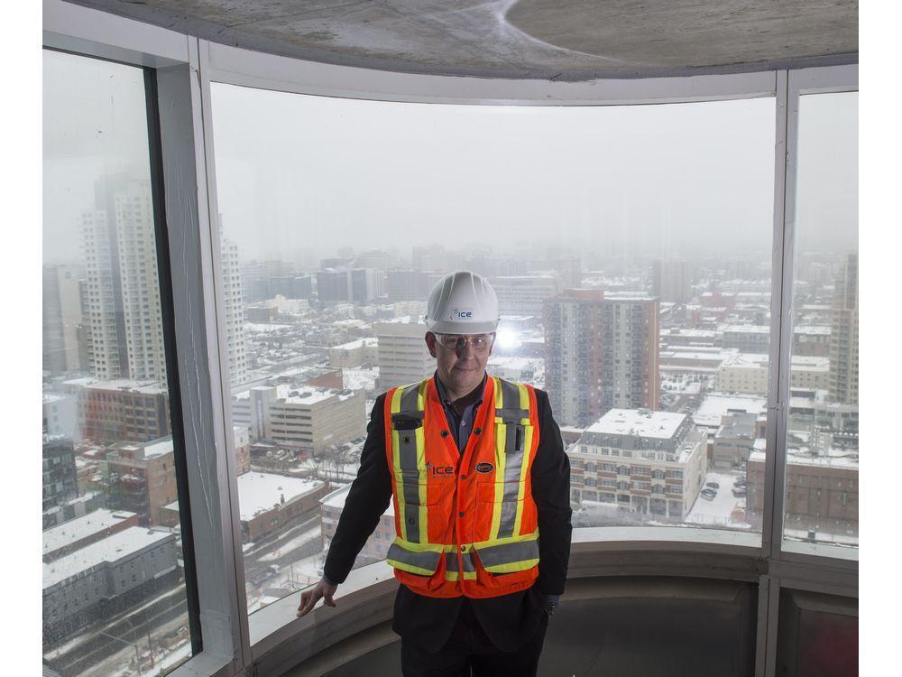 edmontonjournal's tweet photo. Staples: Edmonton gets new tallest building, first five-star hotel https://t.co/lLHP4twaQv https://t.co/RwE4MoKDL7