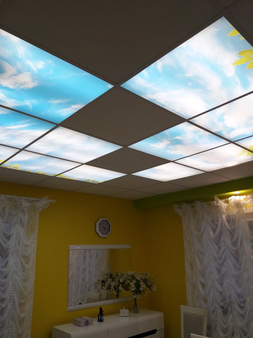 фальш потолок с подсветкой