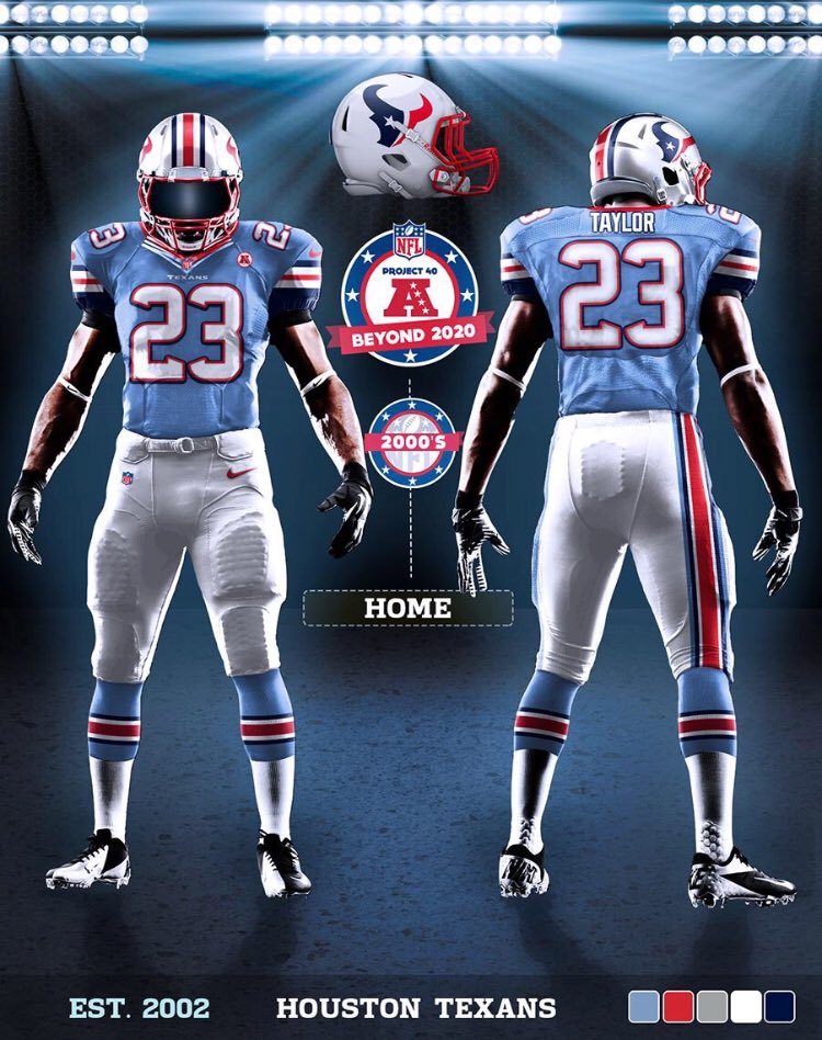 houston oilers throwback jersey