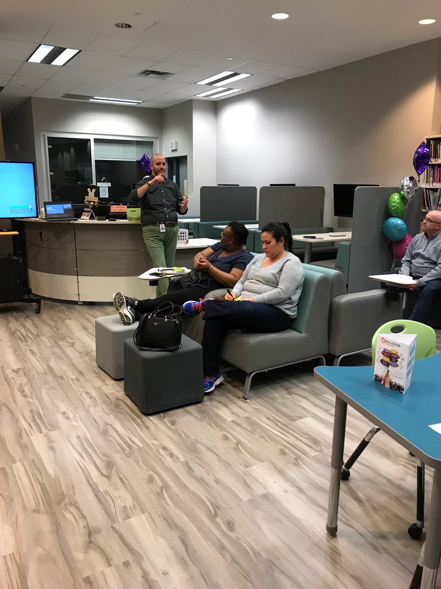 DDSBStaffDev's tweet photo. Parents enjoying our Innovative Learning Environments at the DDSB Regional SCC Meeting https://t.co/LvqwTNMkS6