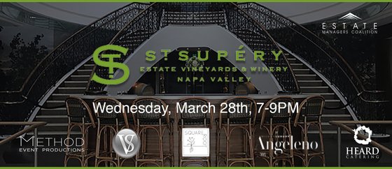 Indulge in the world of wine at #EstateManagersCoalitions upcoming event with <a href="/StSupery/">St. Supery Estate Vineyards & Winery</a>! Join us at the St. Supéry tasting salon in Beverly Hills: event.pingg.com/stsupery #winetasting