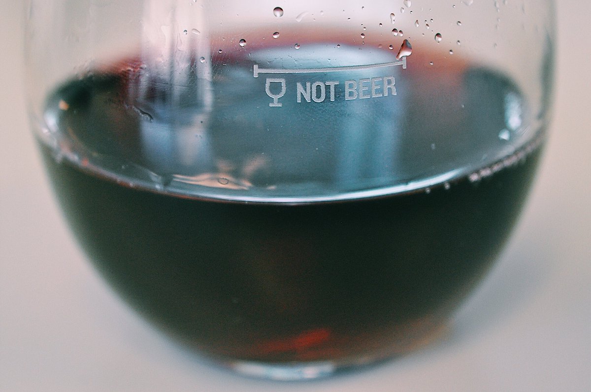 We’ll have 8 wines on tap just in case you’re ever in the mood for something that’s #notbeer.