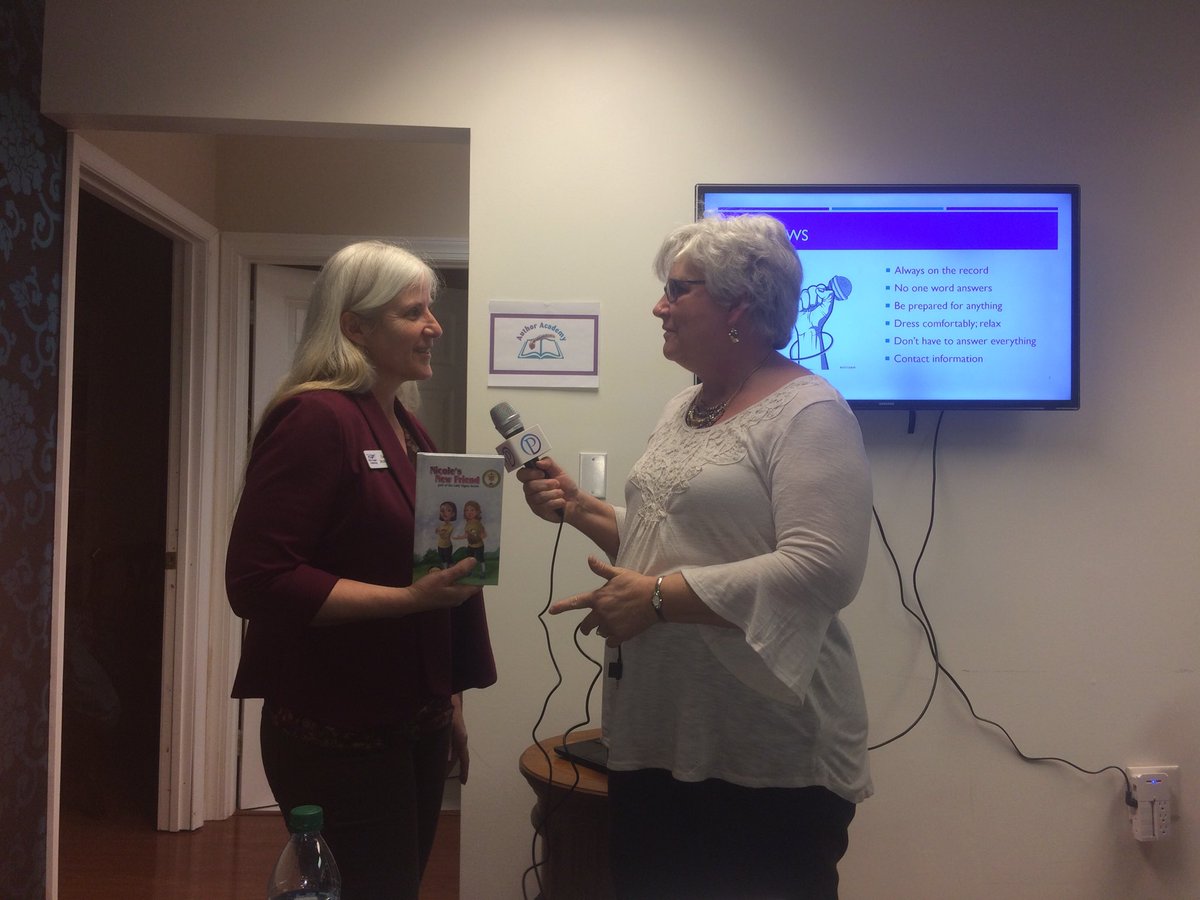 accatants's tweet image. Learning about interviews #authorsacademy