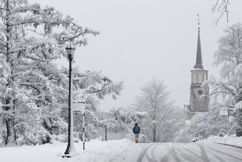 ConnCollege's tweet photo. Due to the impending snowstorm, Connecticut College will not open tomorrow, Wednesday, March 21. Stay safe, Camels! https://t.co/Z2P4NJNVS6
