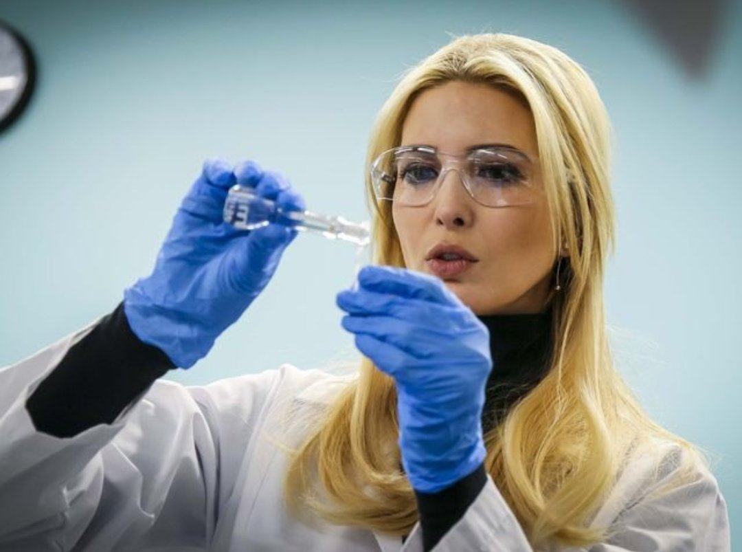 Mnky74's tweet photo. Steady... just have to get Dad's crazy level just right
#ScienceIvanka https://t.co/DWkcO0Phk6