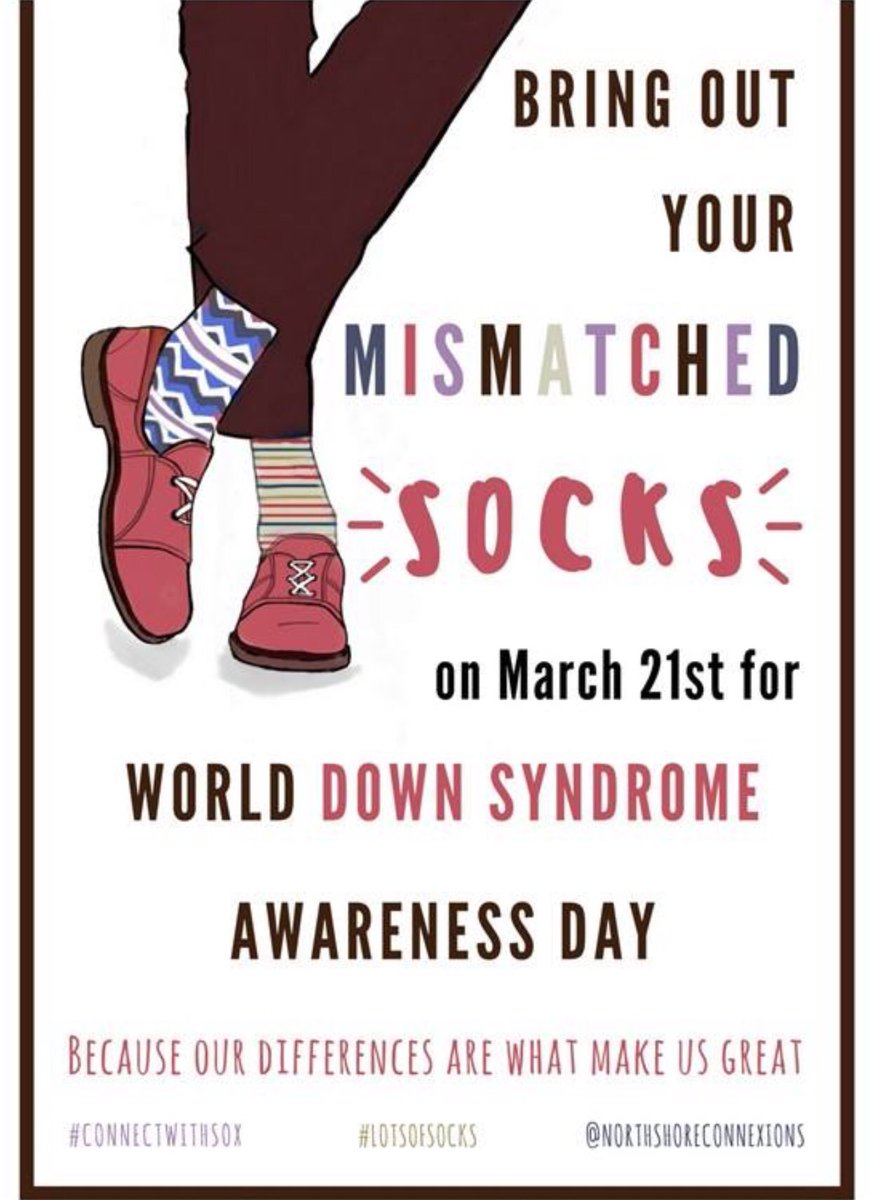 sutherland_ffa's tweet photo. Join our FFA Chapter tomorrow while we celebrate World Down Syndrome Day by wearing mismatched socks!
#ConnectWithSox #LotsOfSox https://t.co/kfjaCQEj7D