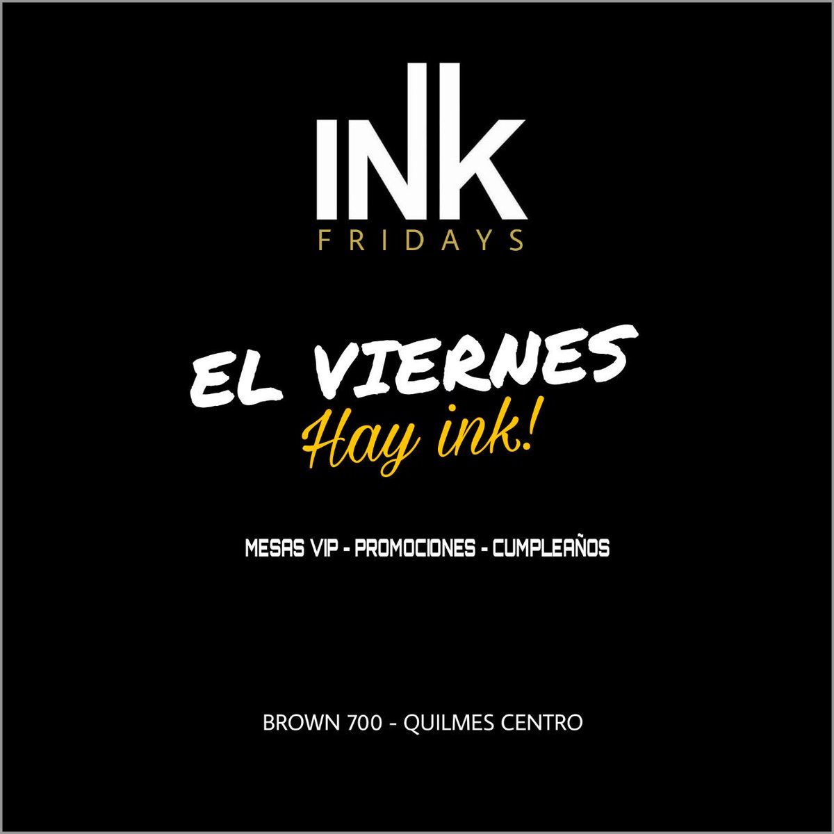 lautidelgado17's tweet photo. Viernes 23 de marzo #InkFridays presenta evento #Frizze 

Promociones en listas - mesas VIP - cumpleaños 

Además pagando $150 te llevas una botella de frizze blue https://t.co/6hQBXqLAKZ