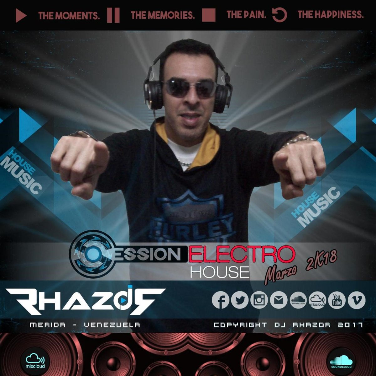 DJRHAZOR's tweet photo. Session Electro House (Marzo 2K18)
https://t.co/RyyOYouLcU
#electronica #electrohouse #House #Musica #music
#Mixcloud #Soundcloudmusic #Dance #Merida #MeridaVenezuela #rumba
#party #dancemusic #djrhazor #housemusic #EDM #Download #free #inthemix #Mixtape #Sessions #Marzo2018 #mix https://t.co/eEIrSTgbb9